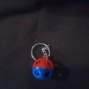 Tupperware mini keychain